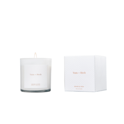 Brand + Iron White Yuzu + Birch Soy Candle