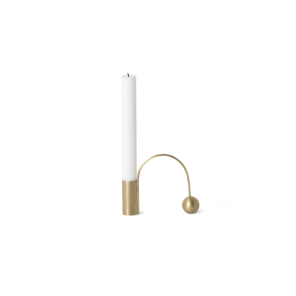 Ferm Living Balance Candle Holder - Brass
