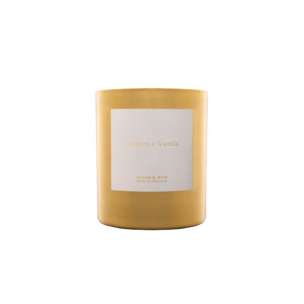 Brand + Iron Goldie Soy Candle Tobacco + Vanilla 9 oz
