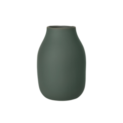 Blomus Colora Porcelain Vase  Agave Green