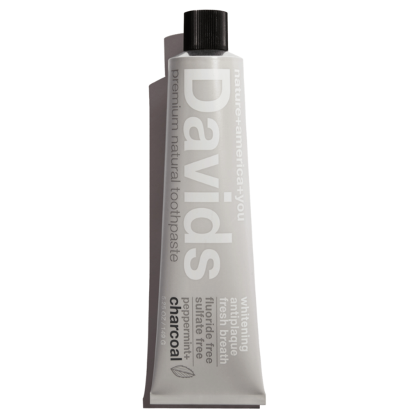 David's Premium Natural Toothpaste - Charcoal