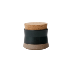 Kinto Ceramic Lab Canister - Black 100mL