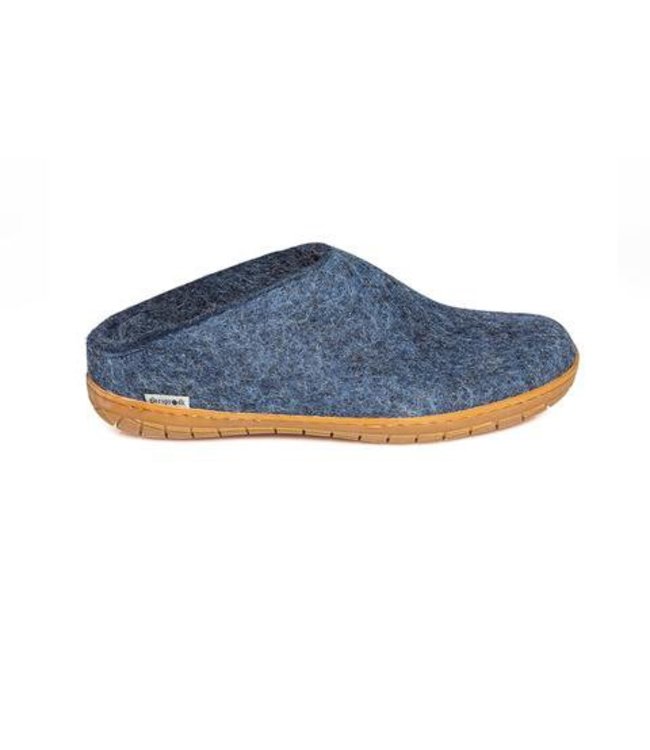 Glerups Slipper with Natural Rubber Sole