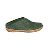 Slipper with Natural Rubber Sole