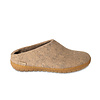 Slipper with Natural Rubber Sole