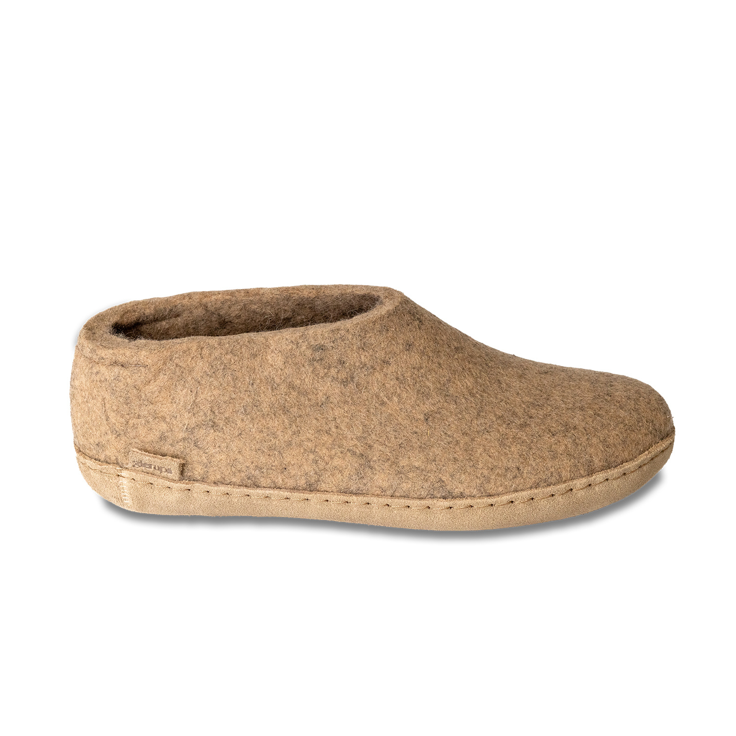 Shoe with Leather Sole