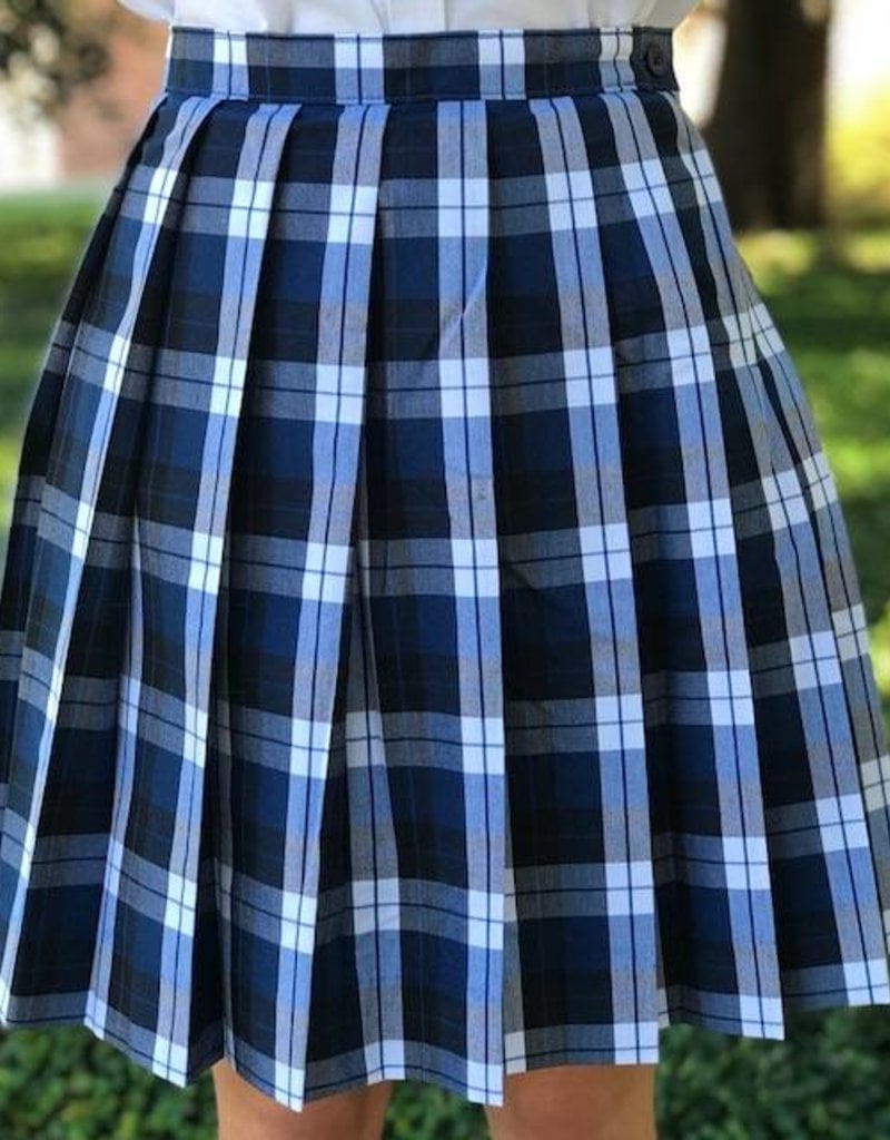 Elder Manufacturing Co Plaid Half Size Skirt