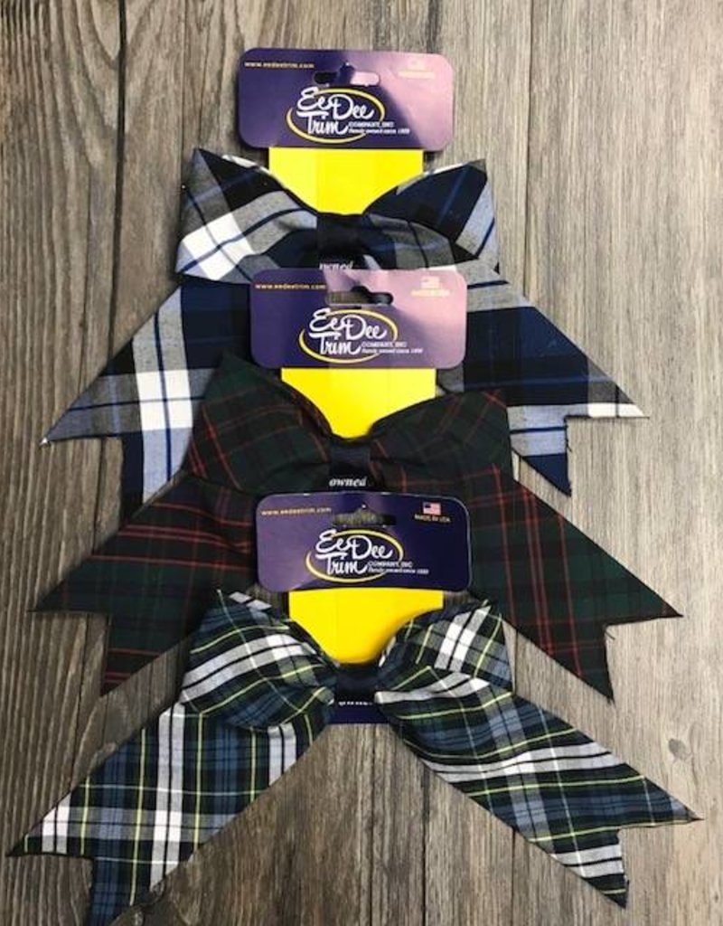 Ee Dee Trim Co., Inc. Jumbo Plaid Bow with Tails