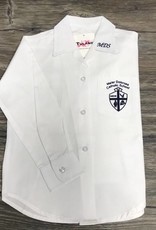 Tulane Shirts, Inc. L/S Girls Catholic/Blank Broadcloth