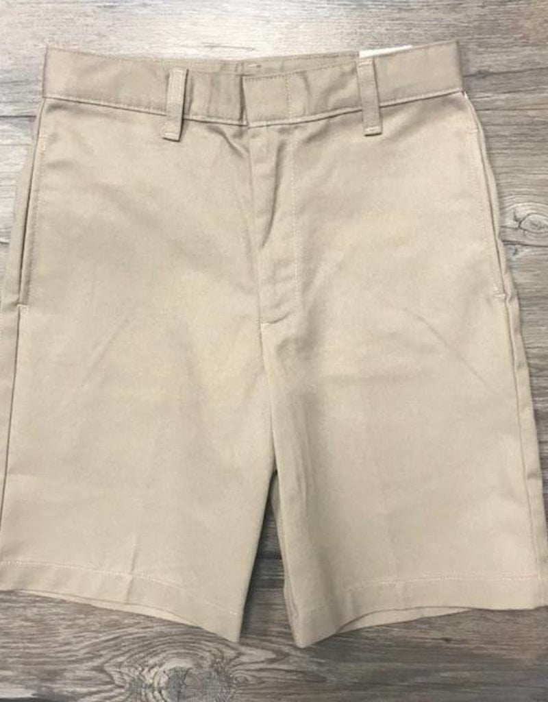 K-12 Boys Khaki Husky Shorts