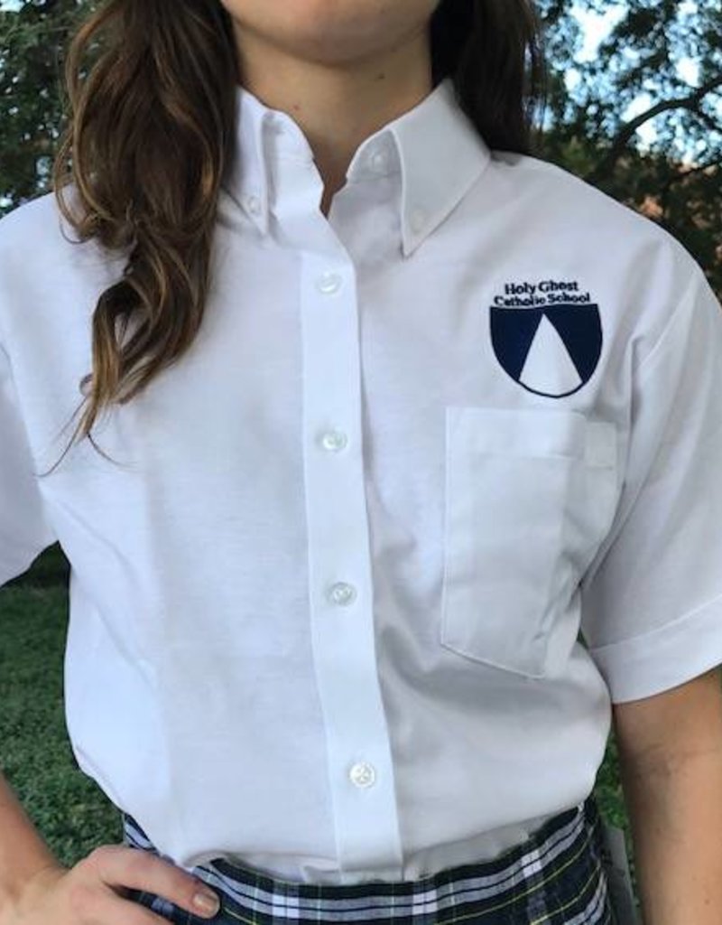 Tulane Shirts, Inc. S/S Ladies Catholic Oxford