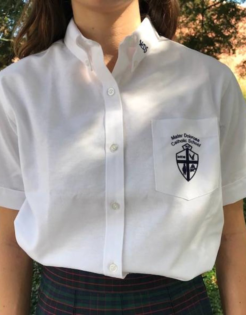 Tulane Shirts, Inc. S/S Ladies Catholic Oxford