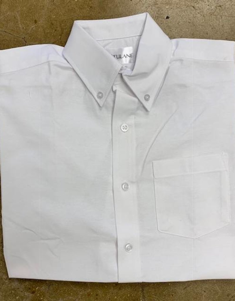 Tulane Shirts, Inc. L/S Boys Blank Oxford