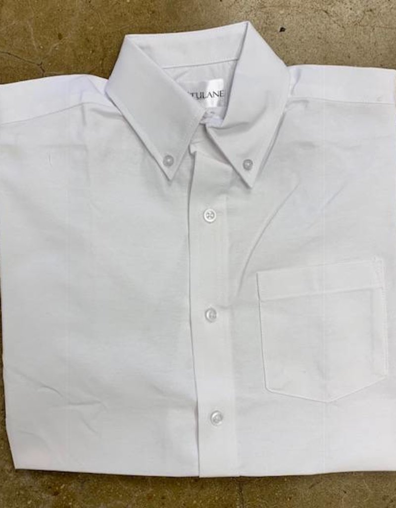 Tulane Shirts, Inc. S/S Boys Blank Oxford