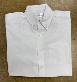 Mark Twain S/S Mens Blank Oxford