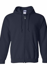 Gildan Full-Zip Hoodie Sweatshirt Adult