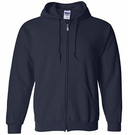 Gildan Full-Zip Hoodie Sweatshirt Adult