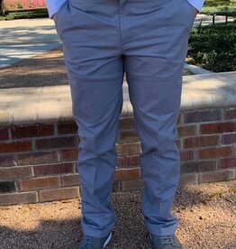 Elder Manufacturing Co Boys Flat Front Prep Pants 27-30 Gray