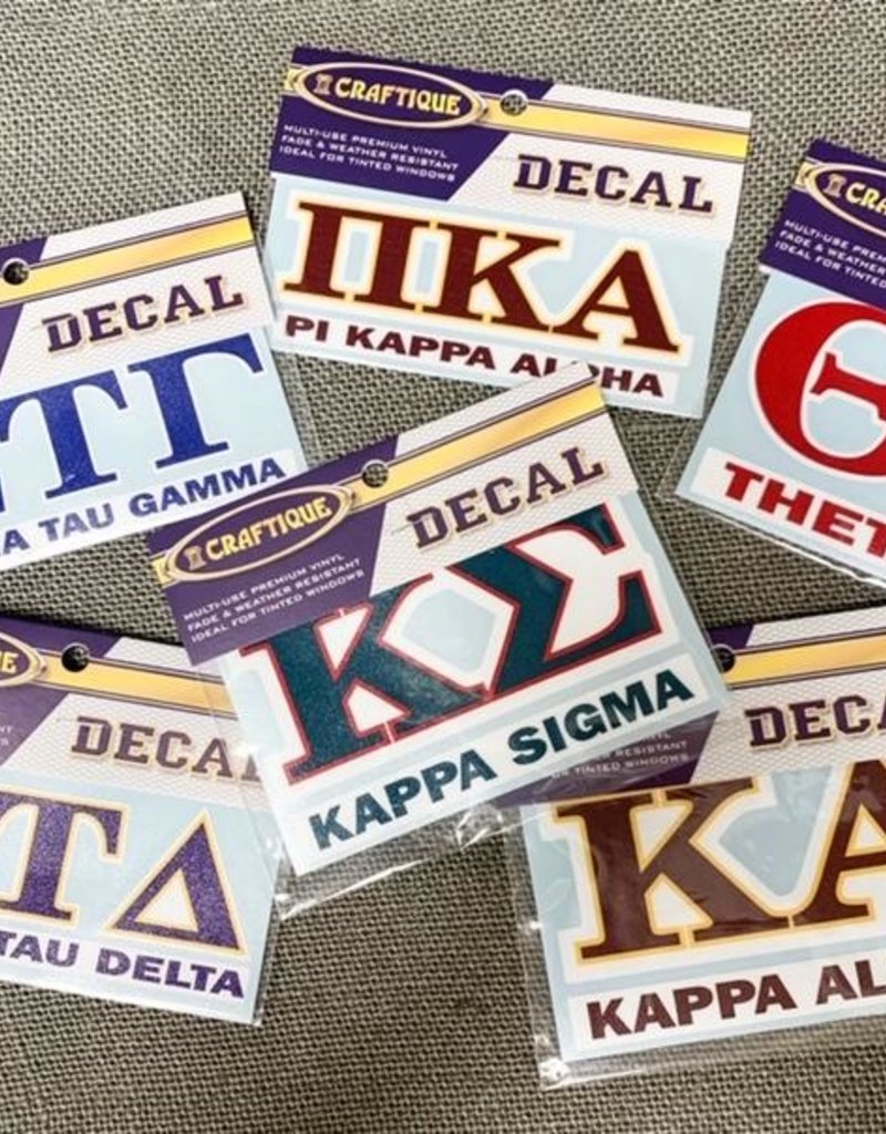 Fraternity Sticker