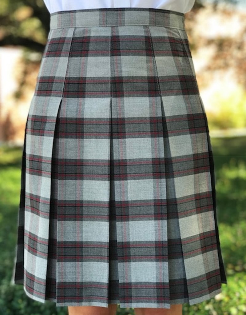 Elder Manufacturing Co Plaid Half Size Skirt