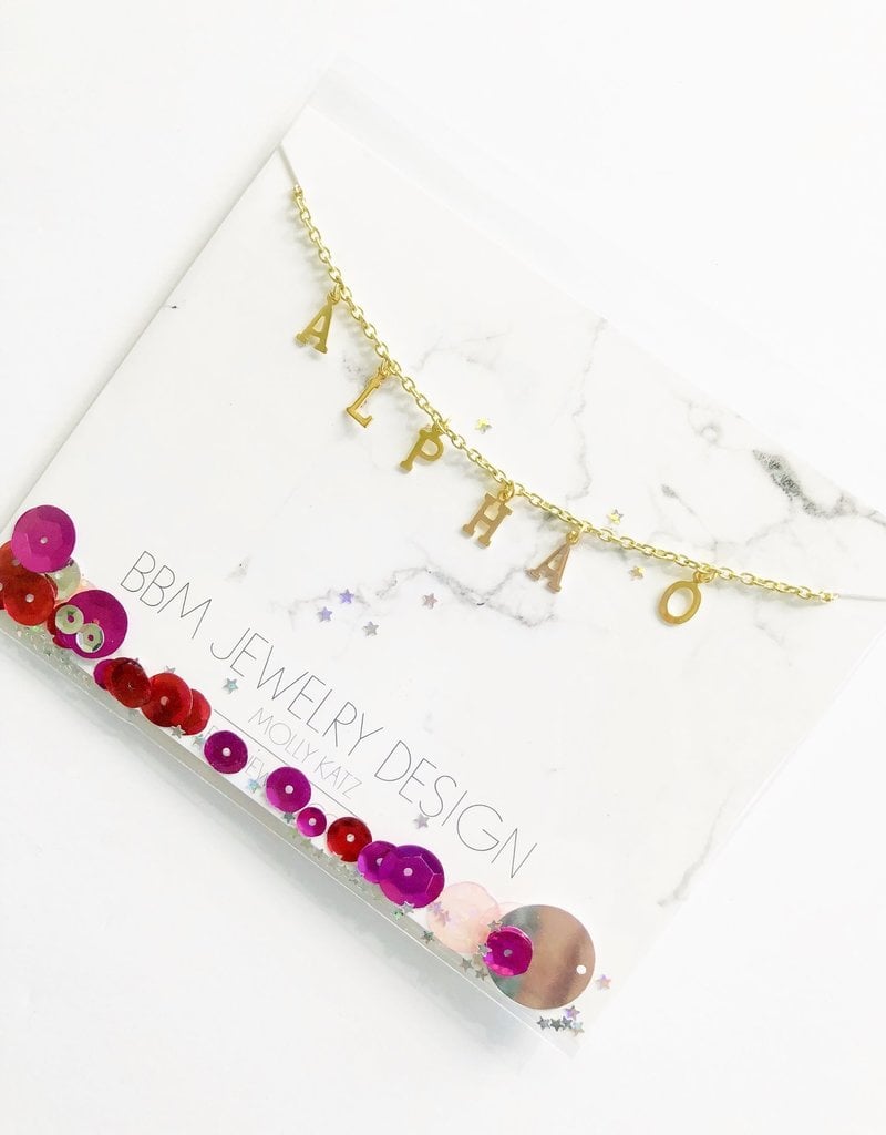 BBM Jewelry Gold Choker