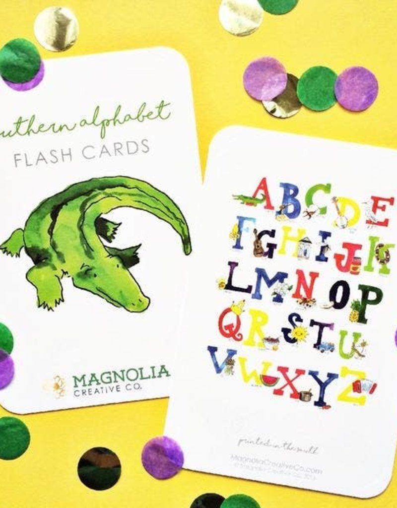 Magnolia Creative Co. LA Alphabet Flash Card Set