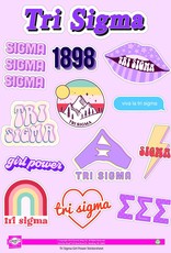 Sorority Shop Sticker Sheet