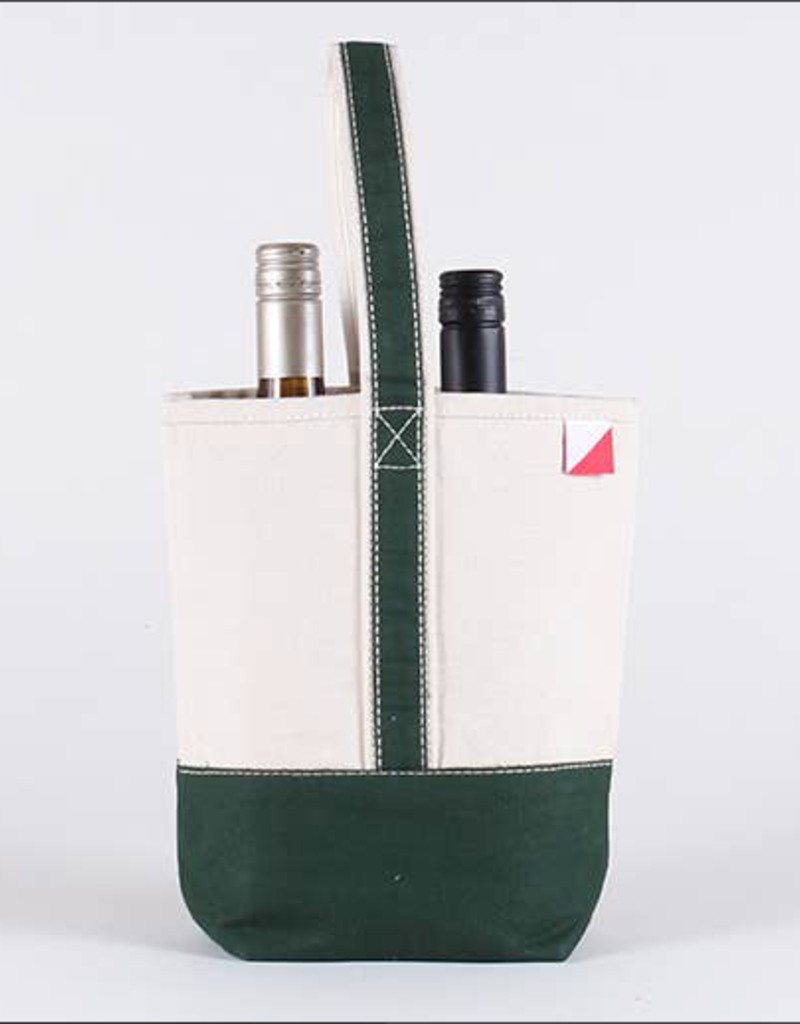 Shore Bags Wine Bag w/ Embroidery