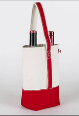 Shore Bags Wine Bag w/ Embroidery