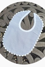 The Royalty Collection Plain Gingham Bib