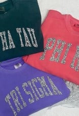 Duo Threads Sorority Beaded Sweatshirt