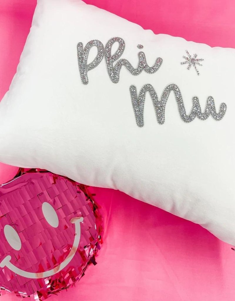 Duo Threads Sorority  Sparkle & Shine Pillow