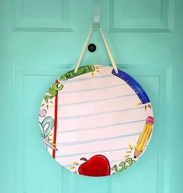 Bonomo Art Teacher Door Hanger w/ Name