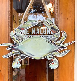 Home Malone Blue Crab Door Hanger