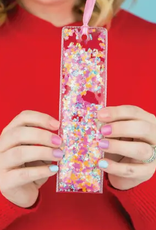 Taylor Elliott Designs Multi Confetti Bookmark w/ Name