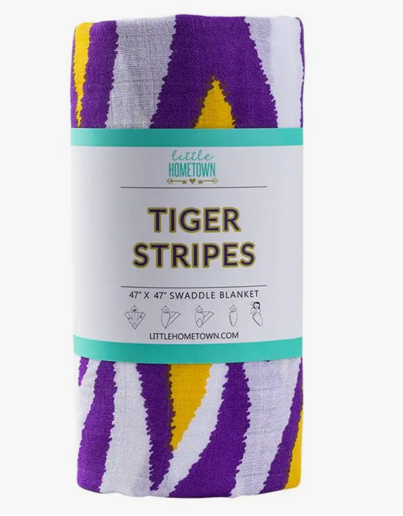Little Hometown Tiger Stripes Swaddle
