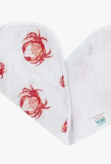 Little Hometown Pink Crab Burp & Bib Set