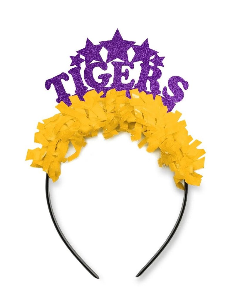 Festive Gal Tigers Adult Party Headband