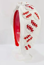 OBX Prep Top Knot Beaded Baseball Headband