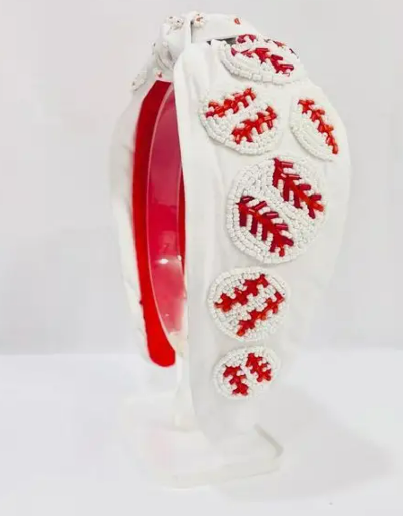 OBX Prep Beaded Baseball Earring