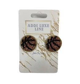 Addison Clay Designs Glitzy Basketball Stud