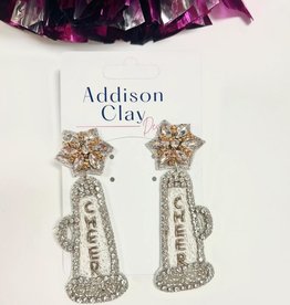 Addison Clay Designs Cheer Megaphone Earring