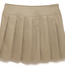 K-12 Knife Pleat Skort 6 1/2+ Khaki FINAL SALE