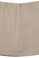 K-12 Stretch Half Size Khaki Skort FINAL SALE