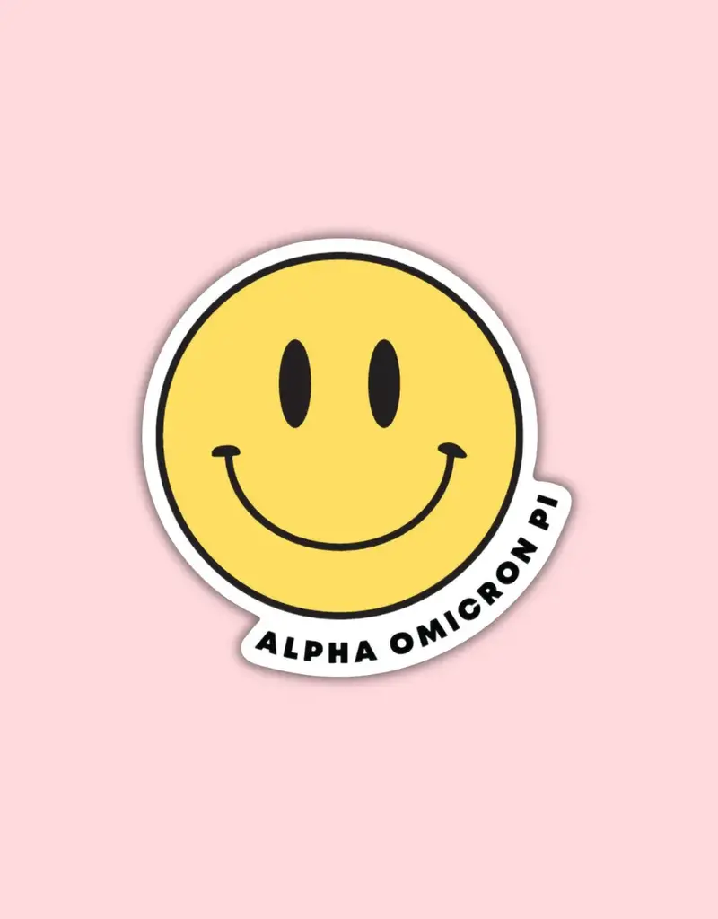 Ever Row Sorority Smile Sticker