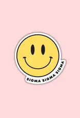 Ever Row Sorority Smile Sticker