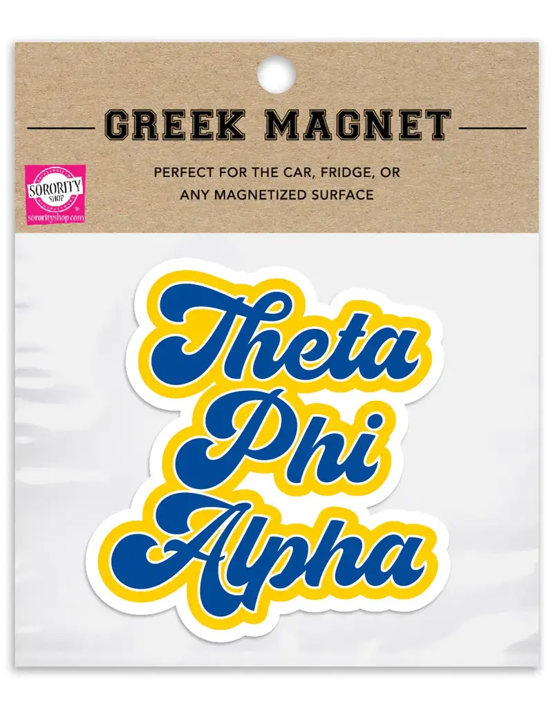 Sorority Shop Greek Car Magnet