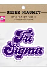 Sorority Shop Greek Car Magnet