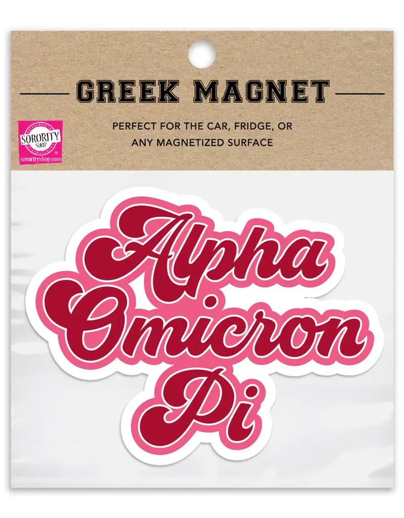 Sorority Shop Greek Car Magnet