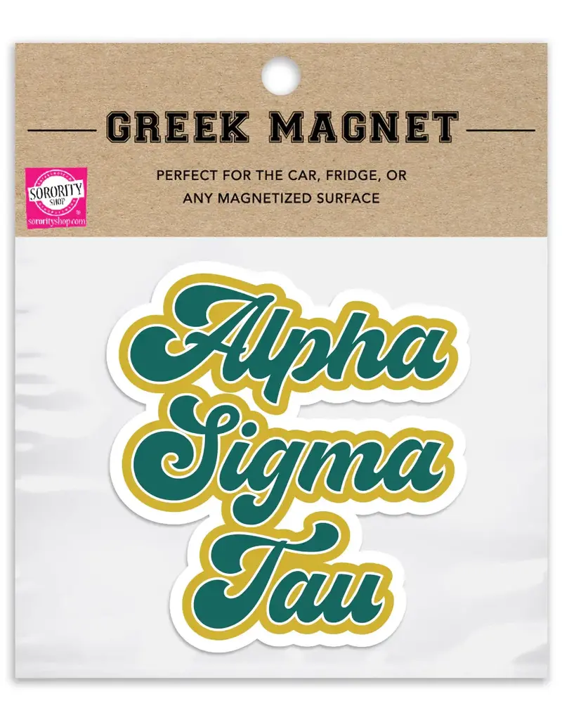 Sorority Shop Greek Car Magnet